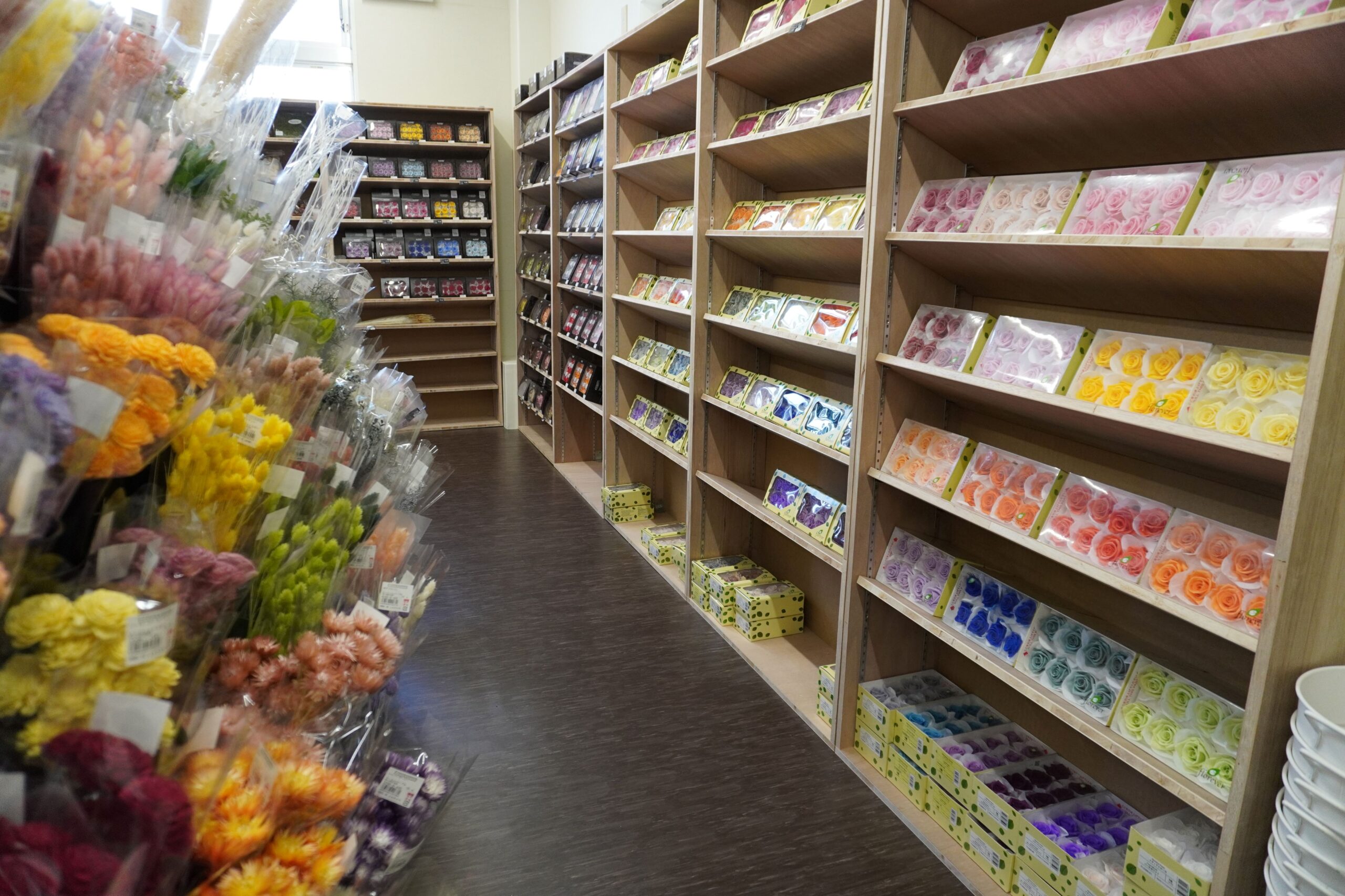 久留米花市場店 店内